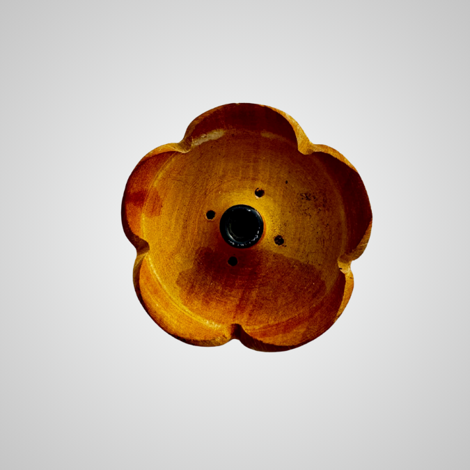 Flower Petal Wooden Holder