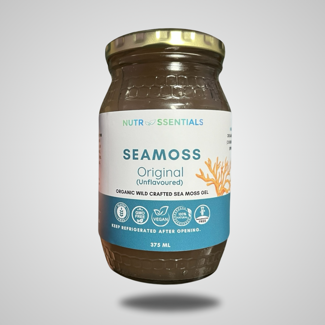 Nutrassentials Organic Sea Moss Gel (375ml)